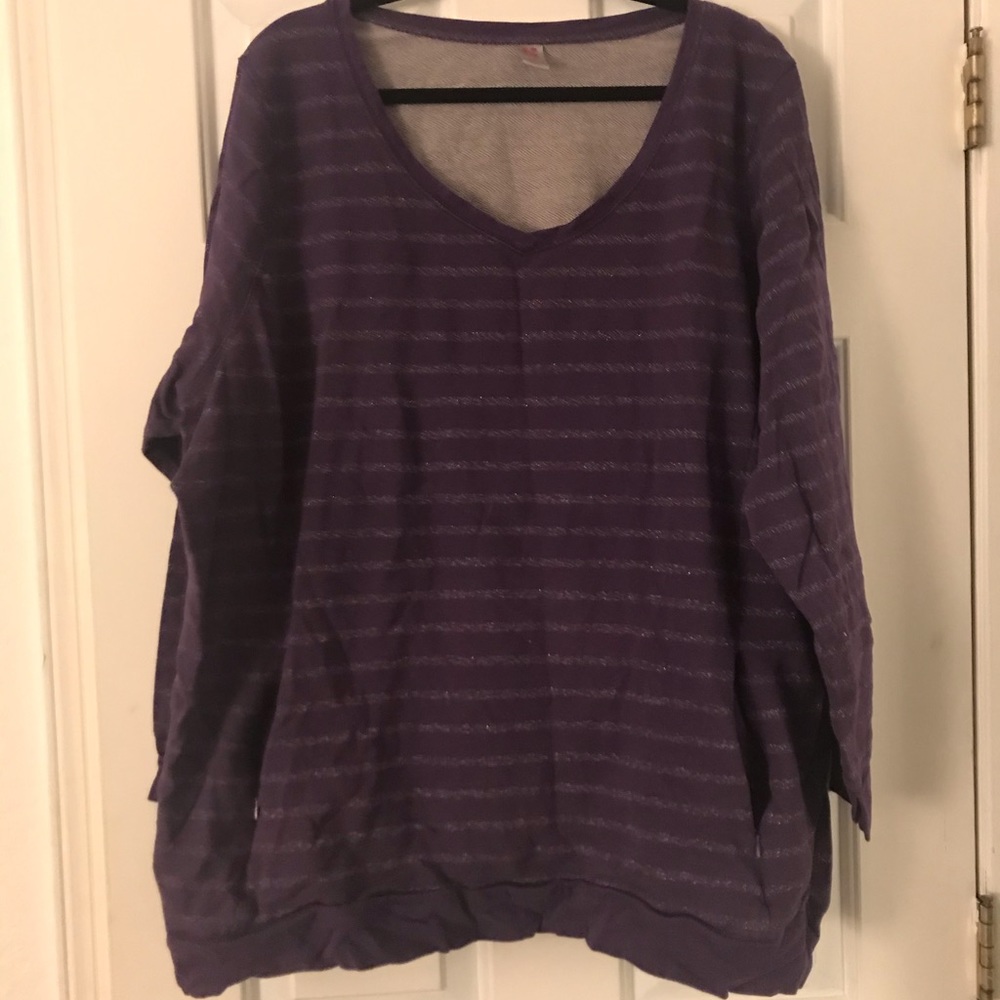 Purple sweater